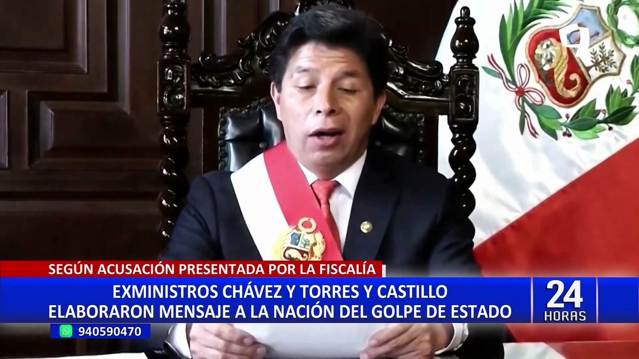 Aníbal Torres y Bettsy Chávez elaboraron mensaje del golpe de Estado en la oficina de Lilia Paredes