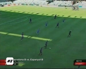 Day #2 | Messi 2nd goal | Barcelona B vs RCD Espanyol B (9/18/2004)