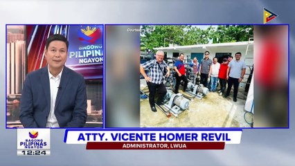Panayam kay LWUA Administrator Atty. Vicente Homer Revil