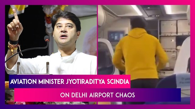 Jyotiraditya Scindia Says Unruly Behaviour Unacceptable After IndiGo Flier Hits Pilot
