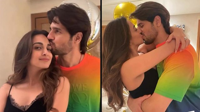 Sidharth Malhotra 39th Birthday Celebration पर Kiara Advani संग Liplock Video, Public Reaction Viral