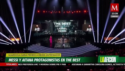 Messi empató en puntos con Haaland en los premios The Best 2024