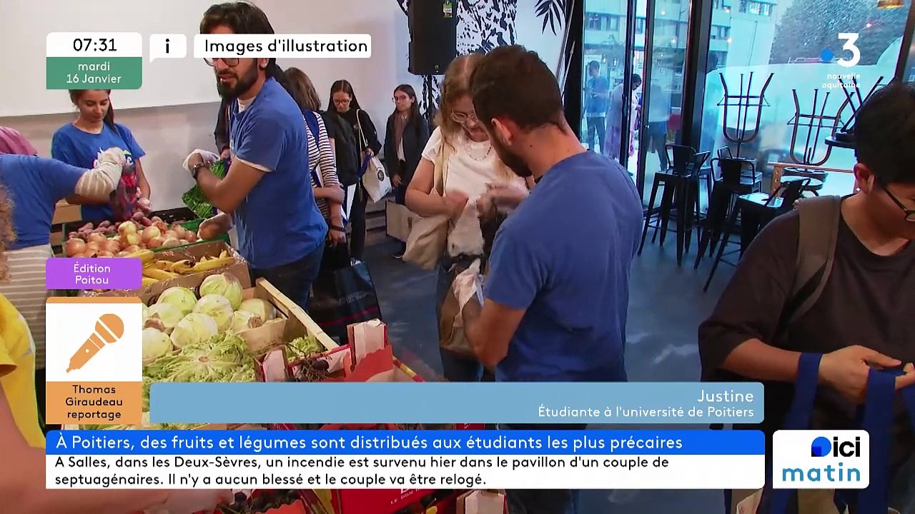 16/01/2024 - Le 6/9 de France Bleu Poitou en vidéo