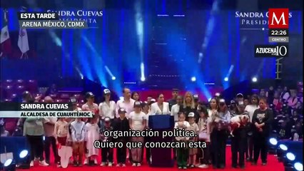 La alcaldesa Sandra Cuevas revela planes para un nuevo partido en 2025