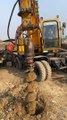 Excavator Drilling Testing #excavator #mechanic #ytshorts #shortsvideo