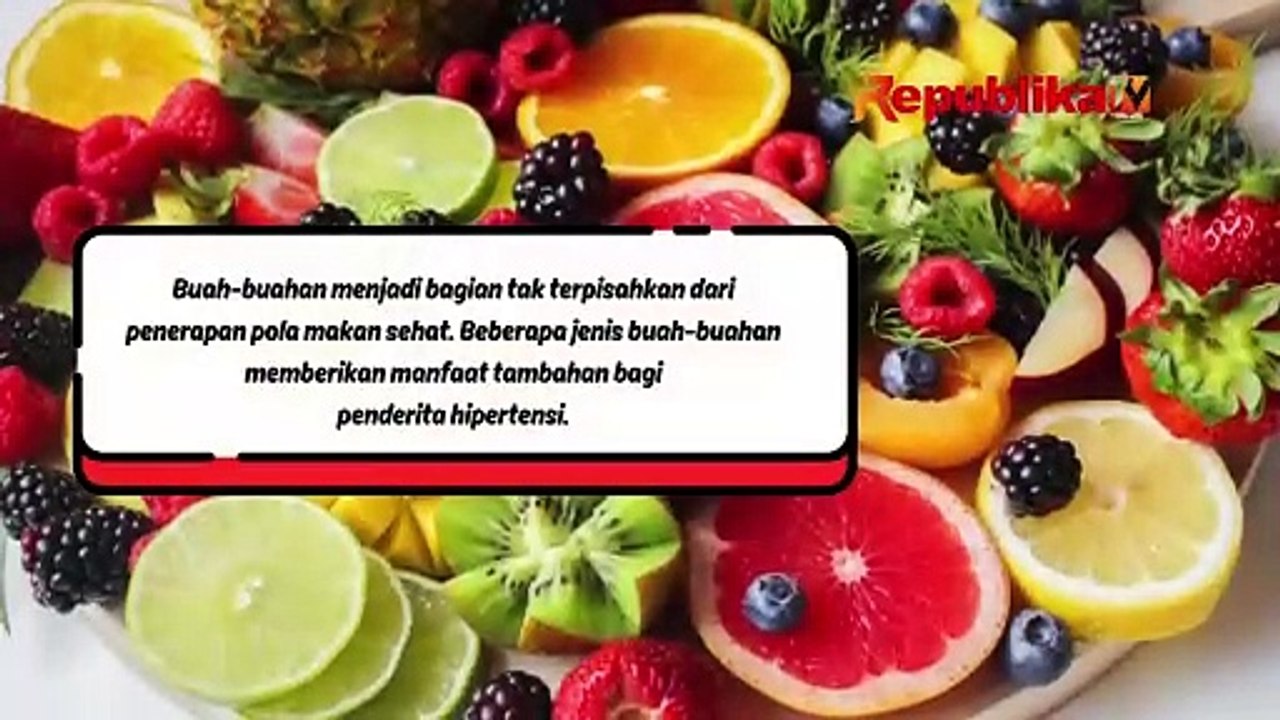 4 Buah Terbaik untuk Turunkan Tekanan Darah