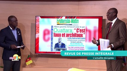 La Revue de Presse de RTI 1 du 16 janvier 2024 par Renaud Kevin Kobia