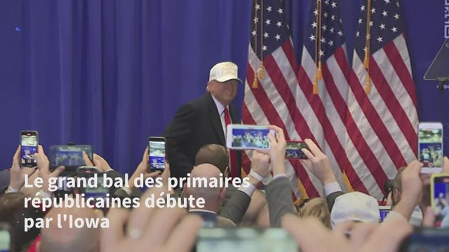 Etats-Unis: dans l'Iowa, les électeurs font fi des déboires juridiques de Donald Trump