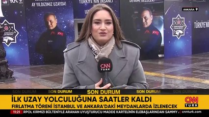 İlk uzay yolculuğuna saatler kaldı! İşte detaylar...