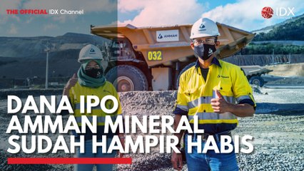 Dana IPO Amman Mineral Sudah Hampir Habis