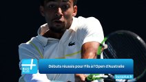 Débuts réussis pour Fils à l'Open d'Australie