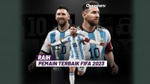 Makin Jauh Ungguli Cristiano Ronaldo, Lionel Messi Sabet Penghargaan Pemain Terbaik FIFA 2023