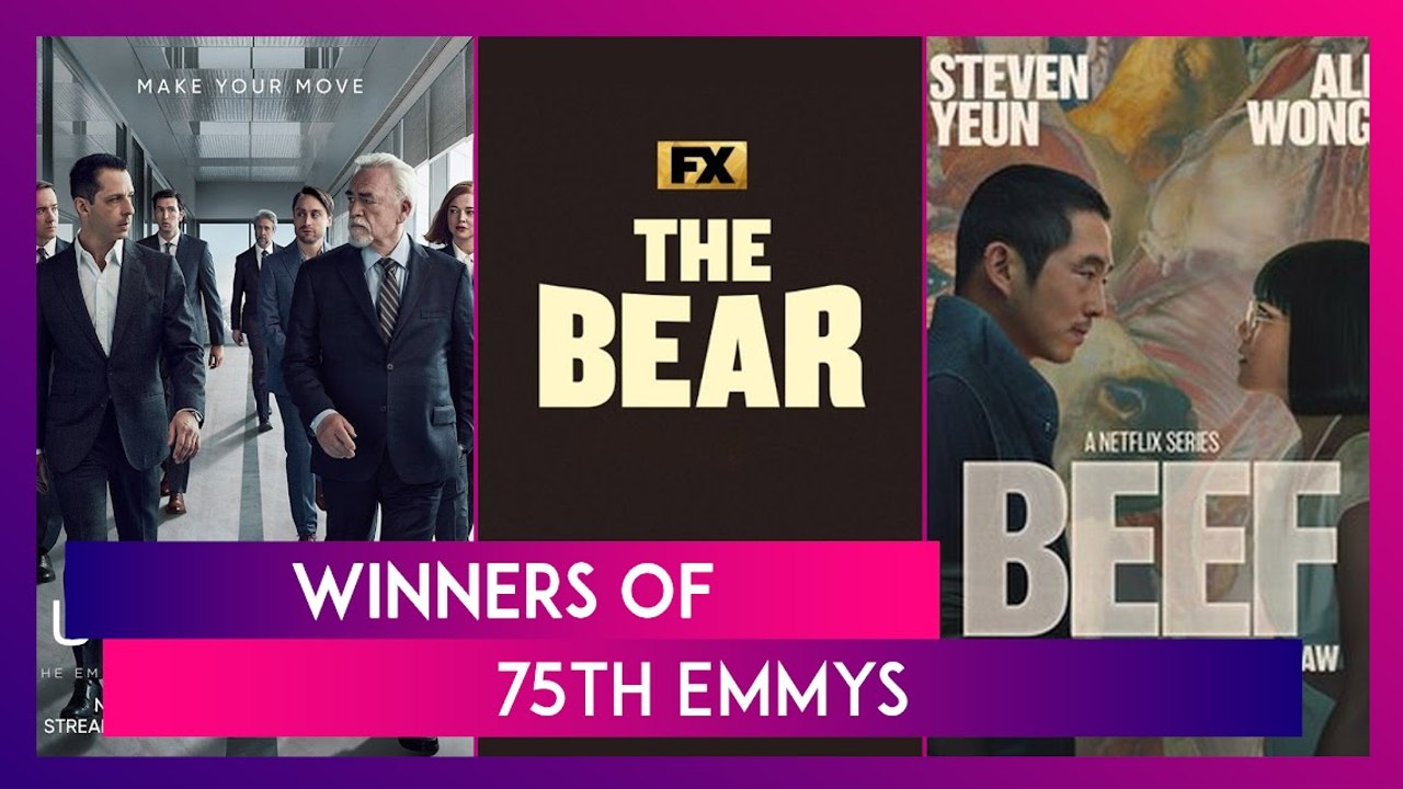 Succession, The Bear And Beef Dominate The 75th Primetime Emmy Awards! See Full Winners List