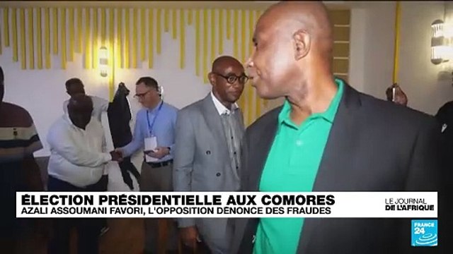 Election présidentielle aux Comores : Azali Assoumani favori, l'opposition dénonce des fraudes