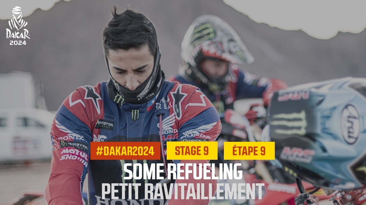 Some refueling - Stage 9 - #Dakar2024