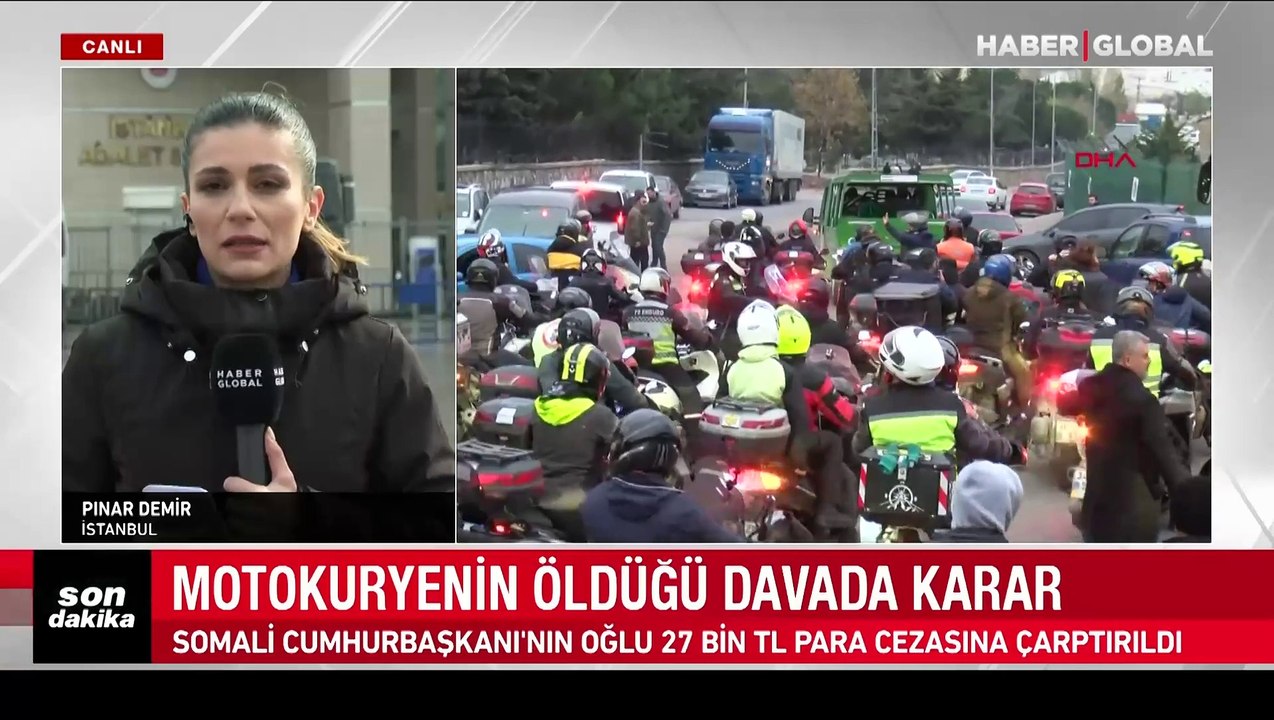 Kurye Yunus Emre Göçer'i öldüren Somali Cumhurbaşkanının oğlu, 27 bin 300 TL para cezasına çarptırıldı