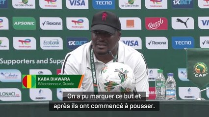 Guinée - Diawara : "Le carton rouge est sévère"