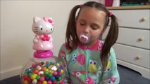 Bad Baby Victoria Gumballs Surprise Eggs Gross Annabelle & Crybaby Daddy Toy Fre