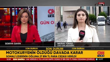 Son dakika... Motokurye hayatını kaybetmişti! Somali Cumhurbaşkanı’nın oğlu hakkında karar
