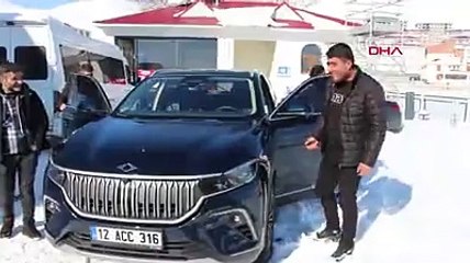 Bu sefer vatandaş test etti: İşte Togg'un kış performansı