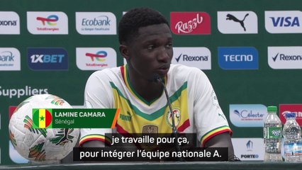 Camara : "Une fierté parce que je partage le terrain avec de grands joueurs"