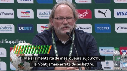 Saintfiet : "Mes joueurs n’ont jamais arrêté de se battre"