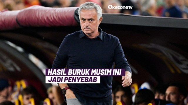 AS Roma Resmi Depak Jose Mourinho dari Kursi Pelatih