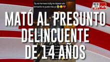 Polémica por policía que asesinó a delincuente de 14 años