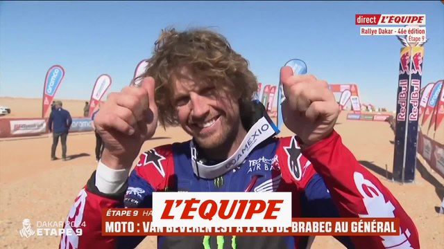 Van Beveren : « Une de mes plus belles étapes » - Rallye raid - Dakar - Motos
