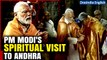 PM Narendra Modi Offers Prayers at Veerbhadra Temple in Lepakshi, Andhra Pradesh | Oneindia News