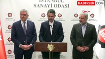 AK Parti İstanbul Büyükşehir Belediye Başkan Adayı Murat Kurum İstanbul Sanayi Odası'nda konuştu