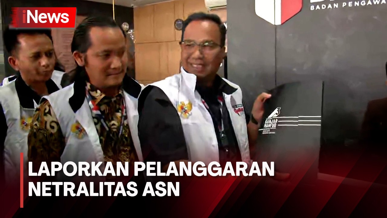 Sambangi Bawaslu, TPN Ganjar-Mahfud Laporkan Tiga Kasus Dugaan Pelanggaran Netralitas ASN