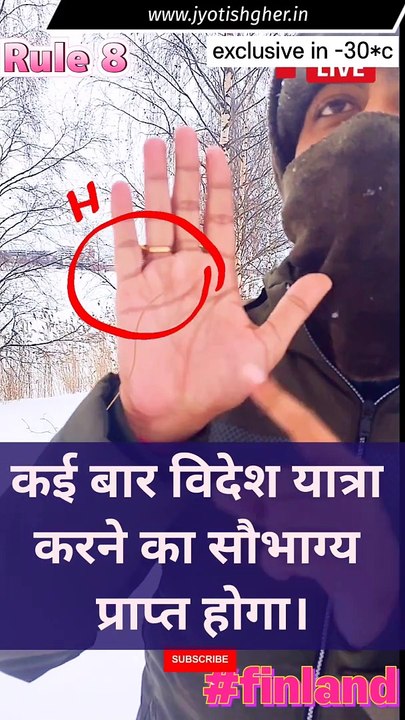 How to read palm in Palmistry | Mercury Finger Reading