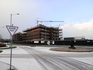 New homes under construction in Derry's cityside January 2024