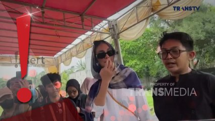 Momen Luna Maya Bagikan Makanan dan Dampingi Maxime di Hari Paling Duka