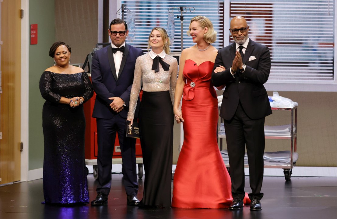 Katherine Heigl tem reencontro com elenco de 'Grey's Anatomy' no Emmy Awards 2024