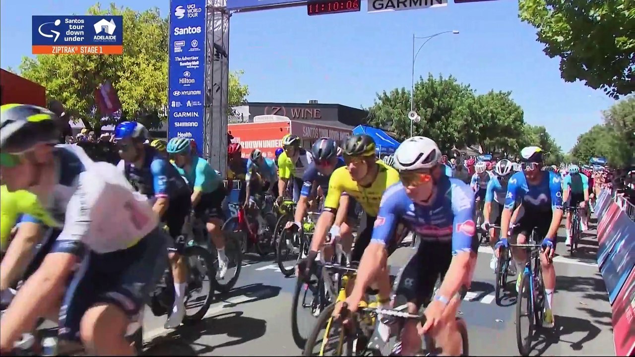 Tour Down Under 2024 : le résumé de la 1re étape en français