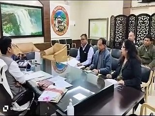 ऐरू नदी के बहाव क्षेत्र से मलबा हटाने के निर्देश -video