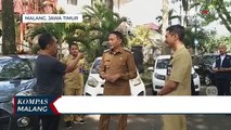 Pj. Wali Kota Malang Tinjau Area  Parkir Balai Kota