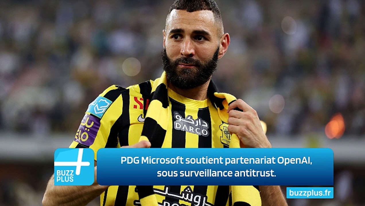 PDG Microsoft soutient partenariat OpenAI, sous surveillance antitrust.