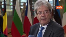 Gentiloni: 
