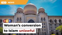 Woman’s conversion to Islam unlawful when effected, apex court told