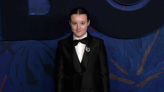 Bella Ramsey HBO & Max Post-Emmy Celebration Blue Carpet