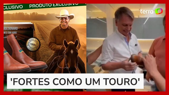 Bolsonaro vira nome de linha de calçados com tênis 'patriota style' e sandália 'puro mito'