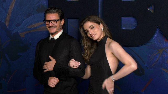 Pedro Pascal and Lux Pascal HBO & Max Post-Emmy Celebration Blue Carpet