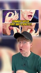 Comment siffler fort avec 2 doigts