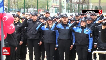 Adana’da şehit oğlunun ismi polis merkezine verilen anne gözyaşlarını tutamadı