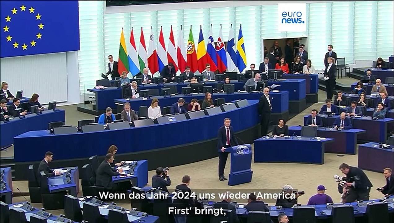 'Auf sich allein gestellt' - De Croo warnt vor Trumps Rückkehr