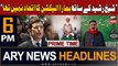 ARY News 6 PM Prime Time Headlines 16th January 2024 | Barrister Gohar's Big Statement