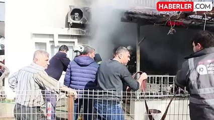 Antalya'da çıkan yangın korku dolu anlar yaşattı